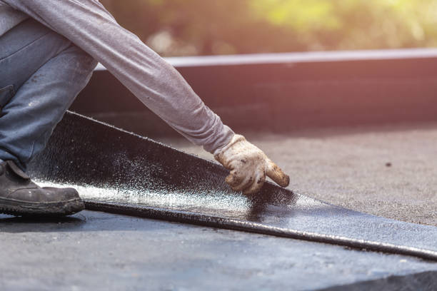 Professional Crawl Space Encapsulation technician working in Perkinsville, NY